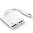 Hörlurs och laddadapter Lightning x2 till Lightning