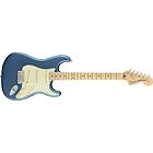 Fender American Performer Stratocaster, Maple Fingerboard Satin Lake Placid Blue