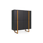 Birka Sideboard 118x43 cm Ek/Grå 9002814634
