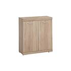 Scandinavian Choice Bristol Skänk 80x90x35 cm 2 Luckor Ljus Ek 4020-001E oak