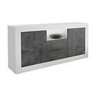 Scandinavian Choice Urbino Skänk 184 cm Gråmelerad/Vit 209035-07OX