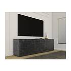 LC Spa Basic Sideboard 3 lådor 43x210 cm Svart Lc 208115-09