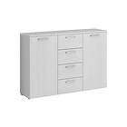 Bovera Sideboard 38x132 cm Askgrå|Vit 24AAEA26