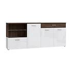 Delchevo Sideboard 42x215 cm Brun/Vit RQNK241R-M336