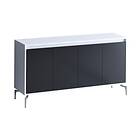 Sideboard 40x140 cm Natur/Svart 811MDD4118