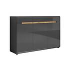 Larguie Sideboard 137x92 cm Grey/Svart 24Z2AJ45