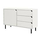 Corner Sideboard 118 cm Vit 9007004072