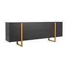 Birka Sideboard 216x43 cm Ek/Grå 9002806634