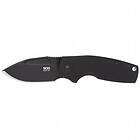SOG Stout SJ Clip Point Blackout