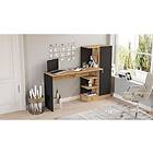 Dalran Skrivebord 152 cm Natur/Svart 956LCS1108
