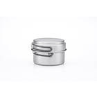 Titanium 2-Piece pot and Pan Cook Set 800 400ml