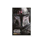 Poster Star Wars The Mandalorian Helmet