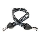 Widek Spännband Safety strap with steel hooks silver