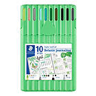 Staedtler Multiset Triplus 10 pennor Botanik