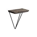 Arsenal Vegghylle 15x27 cm Sort/Valnöt 491CRT1128
