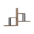 Diannare Vegghylle 20x60 cm 4-pack Natur 495SSE1148