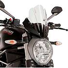 Puig Carenabris New Generation Touring Windshield Ducati Monster 1200/1200 R/1200 S/797/821 Durchsichtig