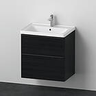 Duravit D-Neo möbelpaket, 65x48 cm, svart ek