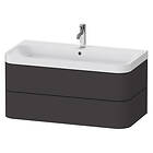 Duravit Happy D.2 Plus möbelpaket, 97.5x49 cm, grafit