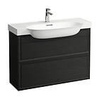 Laufen The New Classic underskåp, 117.6x31.6 cm, svart ek