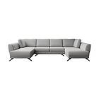 Katun Sovesofa Dubbelschäslong Ljusgrå CO-LA-04GO