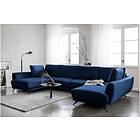 Katun Sovesofa Dubbelschäslong Mörkblå CO-LA-40LO