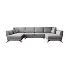 Katun Sovesofa Dubbelschäslong Ljusgrå CO-LA-03NU