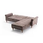 Benin Sovesofa m. Sjeselong 4-sits 205x180 825BLC1695