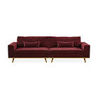 Andrarum Copenhagen 4-sits Soffa Lila 1489990