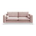 Ocean Lyx 3-sits Sofa Rosa/Krom
