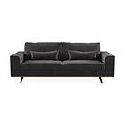 Copenhagen 3-sits Sofa Mörkgrå 2205252