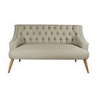 Lamonti 2-sits Sofa Grå/Natur 558ZEN1233