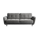 Katsuya Sovesofa 3-sits Grå SO-BEL-04PO