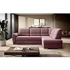 Sajmon Bäddsoffa m. Schäslong 3-sits Rosa CO-SIB-RT-24VE