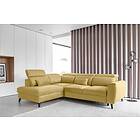 Sajda Sovesofa m. Sjeselong 3-sits Gul CO-NOB-LT-45SAV
