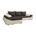 Trolleboda 8-sits Sovesofa Venstre Beige/Brun