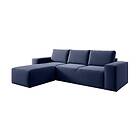 Kamli Sovesofa m. Sjeselong med oppbevaring Gul CO-SILL-LT-40SAV