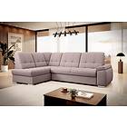 Sajana Bäddsoffa m. Schäslong 3-sits Rosa CO-SAD-LT-101GO