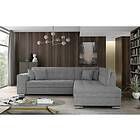 Moclino Sofa med Sjeselong Høyre Grå Prt_68
