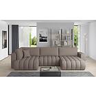 Yorktown U-bäddsoffa Sjeselong Høyre Gul CO-BON-RT-07SA