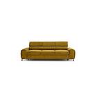 Laurece Sovesofa 3-sits Gul SO-LAU-45NU