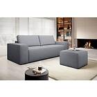 Kamli Sovesofa 3-sits med oppbevaring Grå SO-SILL-04PO