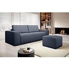 Kamli Sovesofa 3-sits med oppbevaring Blå SO-SILL-40PO