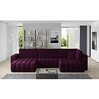 Yorktown U-bäddsoffa Sjeselong Venstre Rosa CO-BON-LT-25VE