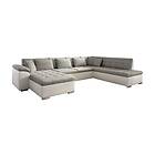 Niko U-Sovesofa 350x205x76 cm Sjeselong Venstre Beige/Grå