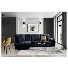Sajana Sovesofa m. Sjeselong 3-sits Mörkblå CO-SAD-LT-79MO