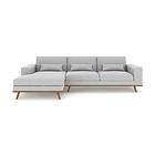 Copenhagen Sjeselongsoffa Linnegrå 795848