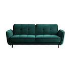 Katsuya Sovesofa 3-sits Mörkgrön SO-BEL-38VE