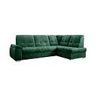 Sajana Sovesofa m. Sjeselong 3-sits Mörkgrön CO-SAD-RT-35NU