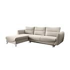 Lence Sovesofa m. Sjeselong Förvaring Hvit/Beige CO-SIL-LT-22IN